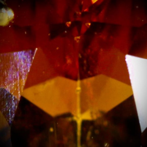 Orange Tourmaline 3.25ct Solid 22K Gold Ring - Picture 3 of 8